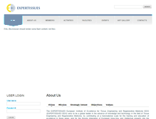 Tablet Screenshot of expertissues.eu